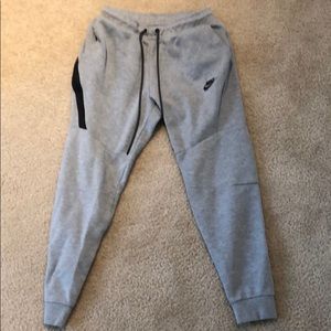 Grey Nike joggers